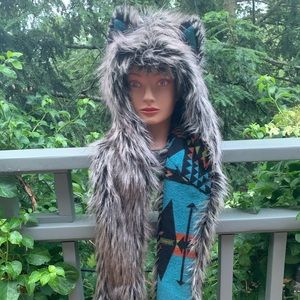 Authentic SpiritHood - Mystic Silver Fox